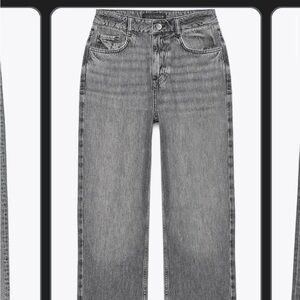 Zara Charcoal Denim Pants